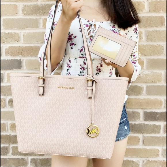 Michael Kors Handbags - Gaby’sBags-Michael Kors Carryall Tote&Wallet SET